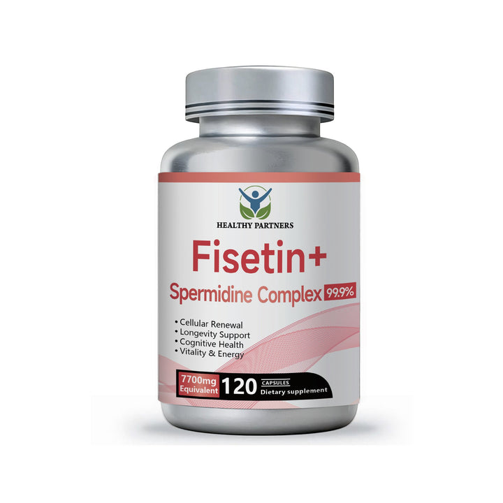 Premium Fisetin + Spermidine Complex (120 Capsules)