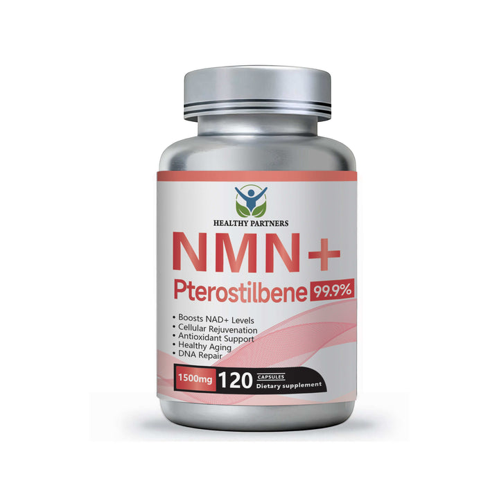 Premium NMN + Pterostilbene 1500mg (120 Capsules)