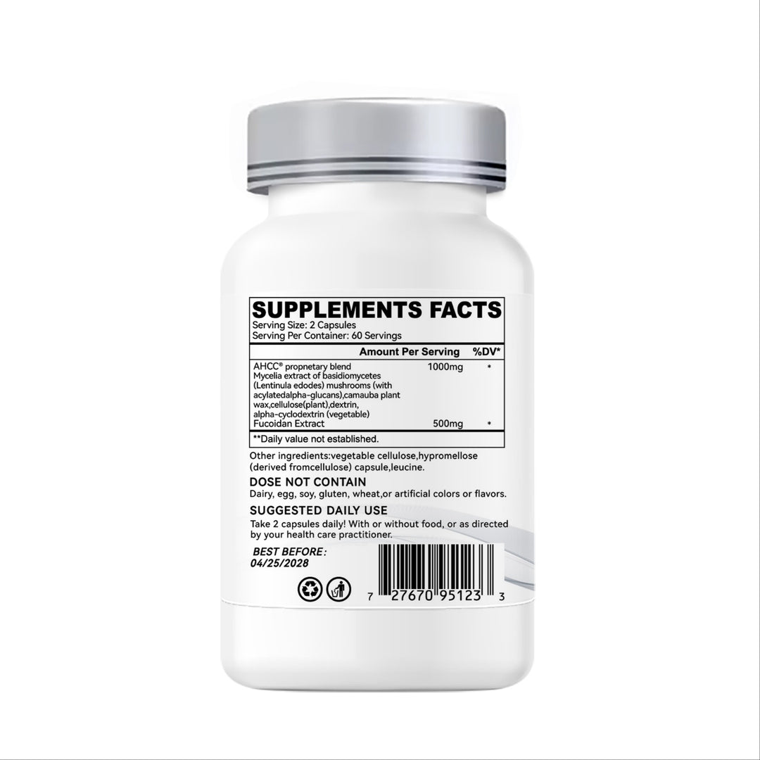 Alpha Glucan + Fucoidan 60C