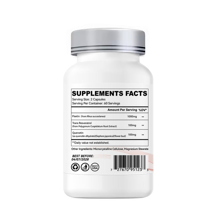 Fisetin+Quercetin+Trans Resveratrol