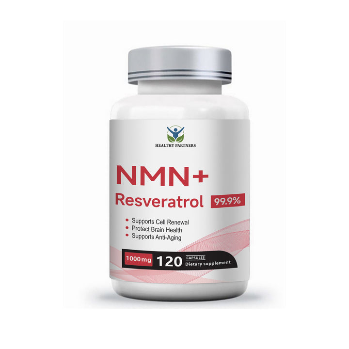 NMN 900mg + Trans-Resveratrol 1000mg 120capsules